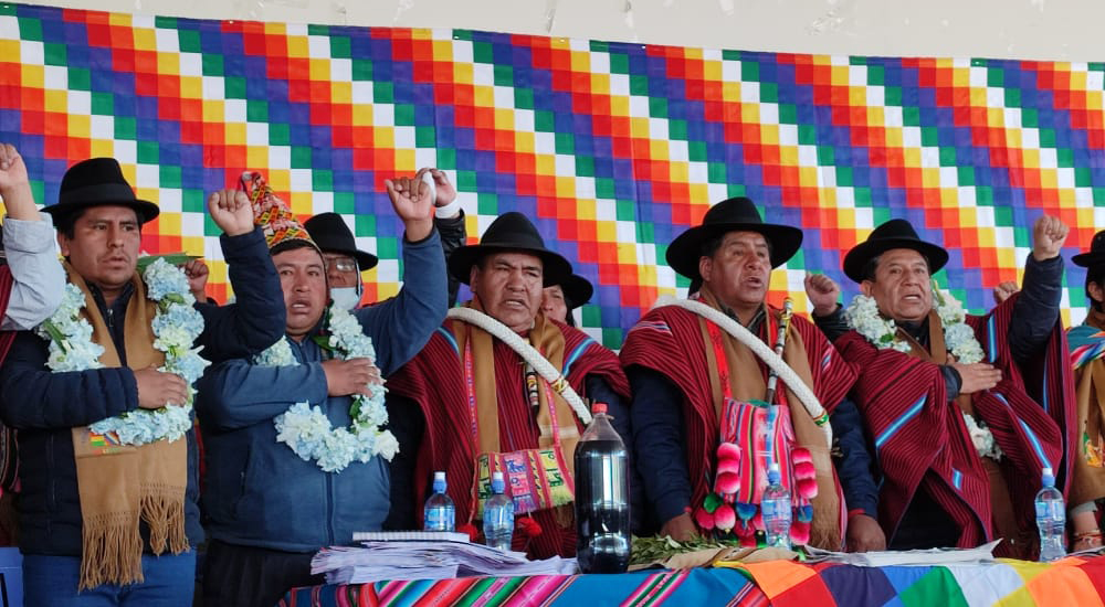 AMPLIADO DE LA FEDERACIÓN DEPARTAMENTAL DE TRABAJADORES CAMPESINOS DE LA PAZ «TUPAK KATARI»